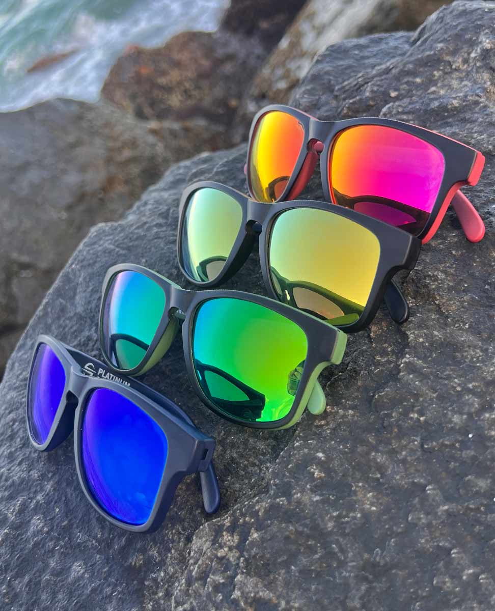 floating polarized sunglasses colored