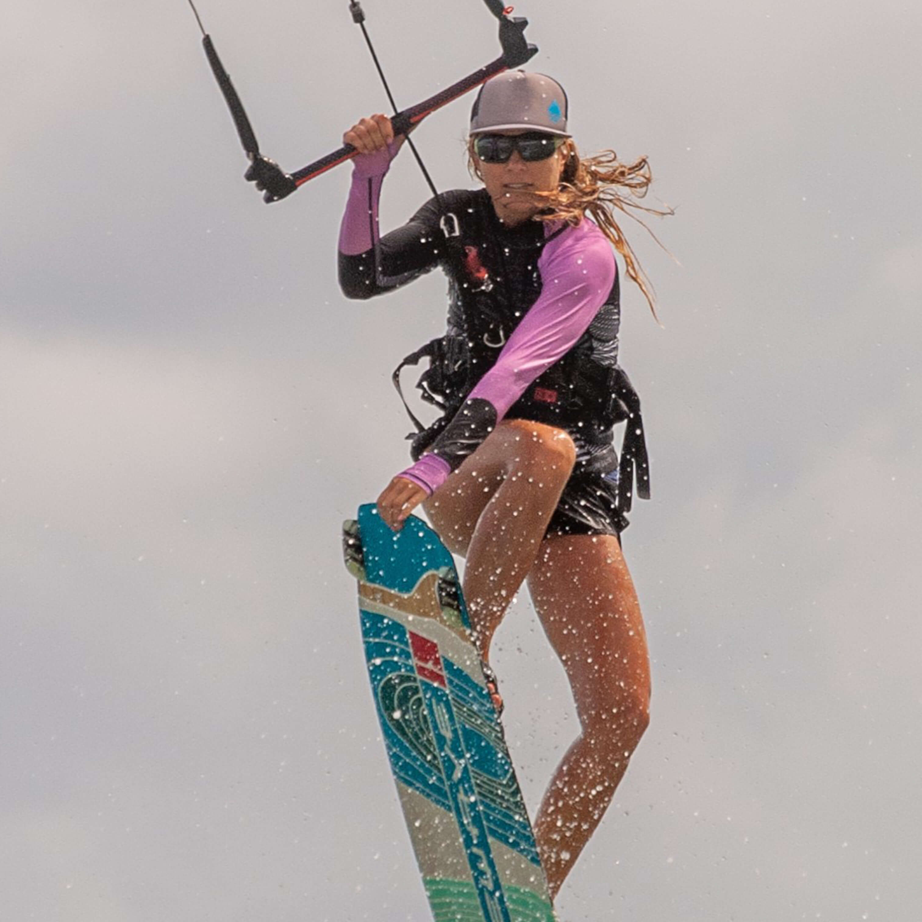 kitesurfing top for women pink