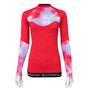 Long Sleeve Rash Guard for Women UPF 50+ | Active - Red