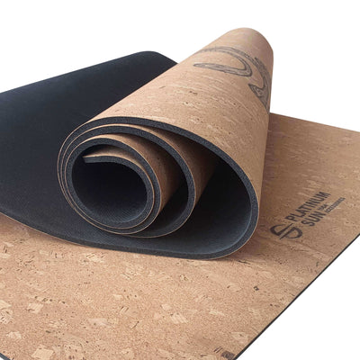 Non Slip Cork Yoga Mat | Unalome