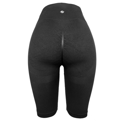 Scrunch Butt Lifting Biker Shorts for Women | High Waist – Black
