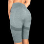 Scrunch Butt Lifting Biker Shorts for Women | High Waist – Dusty Blue