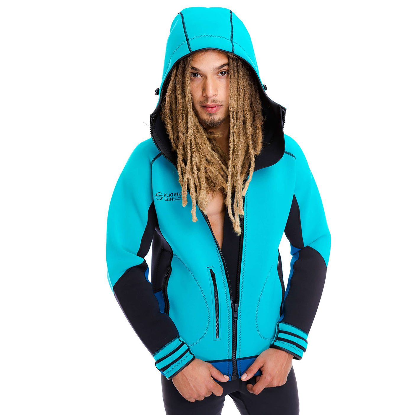 Neoprene Jacket Hoodie Windbreaker