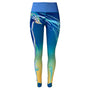 Swim Leggings for Women UPF 50+| Mystica - Yellow-Blue