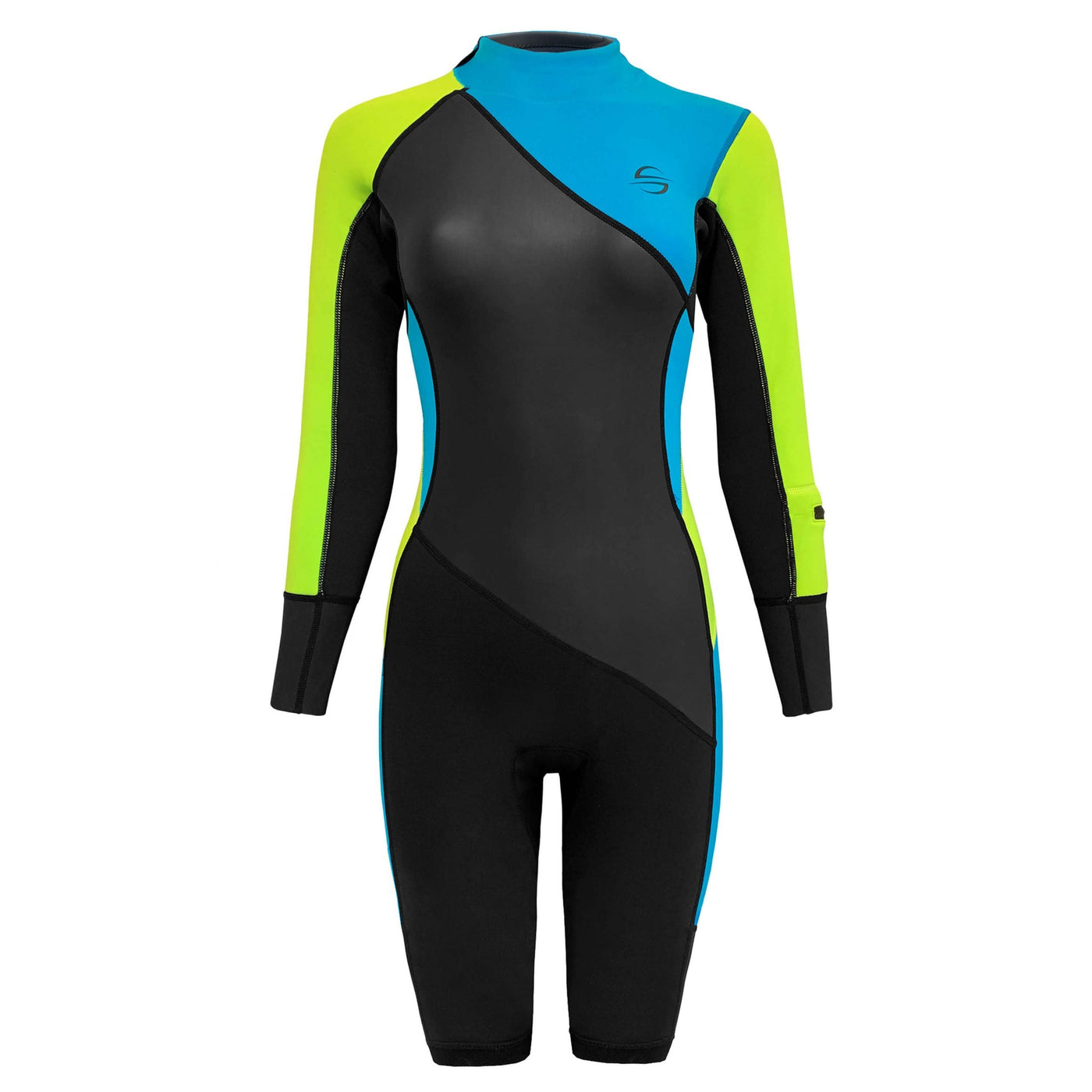 Women's Neoprene Wetsuit Springsuit 3/2mm | Dive-Blue -Refurbished