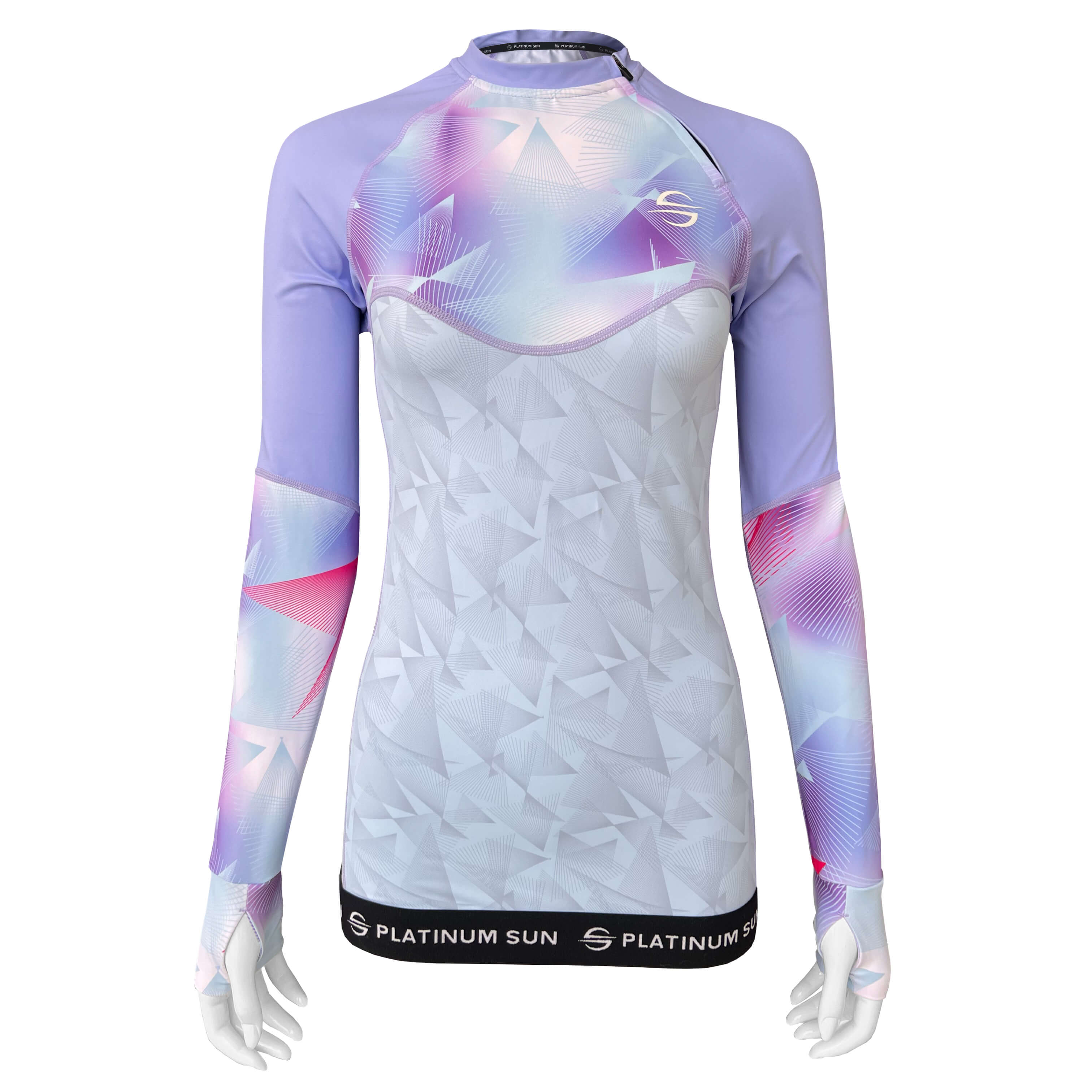 Sun Protection Rash Guard Long Sleeve Rash Guard for Women UPF 50+ | Active - Violet – Platinum Sun
