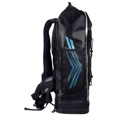 Kayak backpack with waterproof compartments