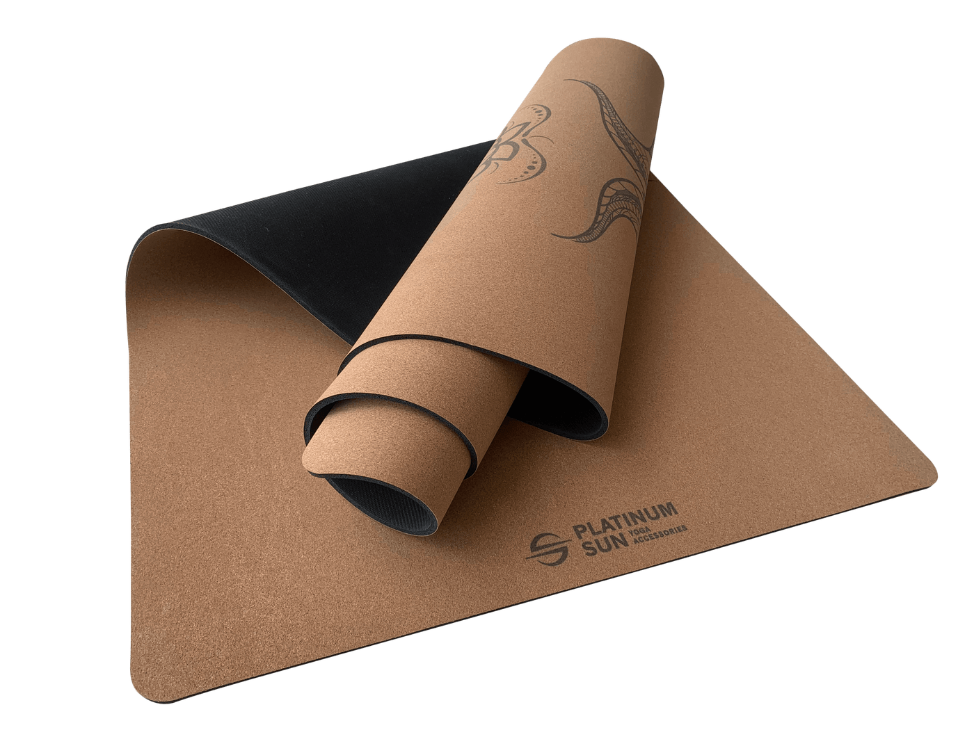 Non Slip Cork Yoga Mat | Gemini