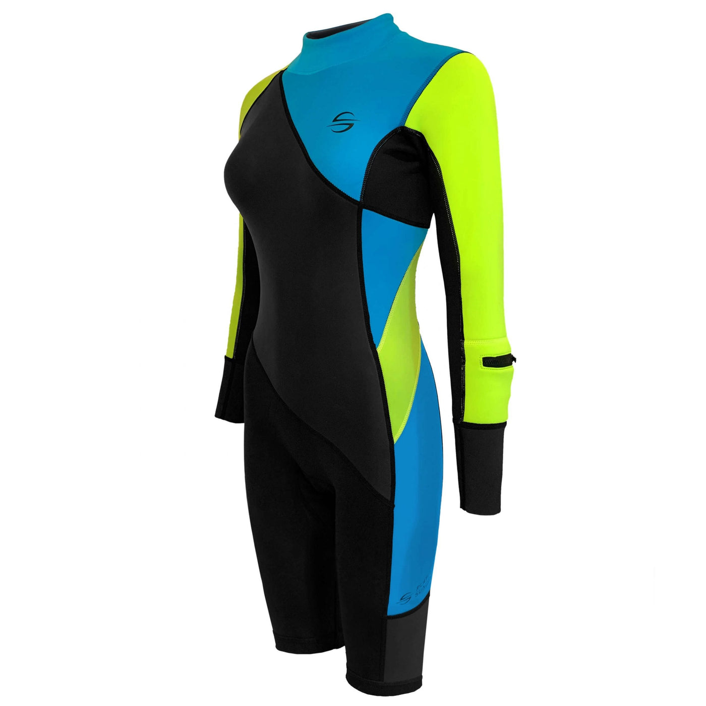 Women's Neoprene Wetsuit Springsuit 3/2mm | Dive-Blue -Refurbished