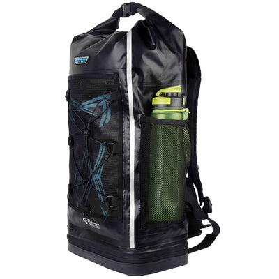 Dry bag with separate wet compartment for kayaking