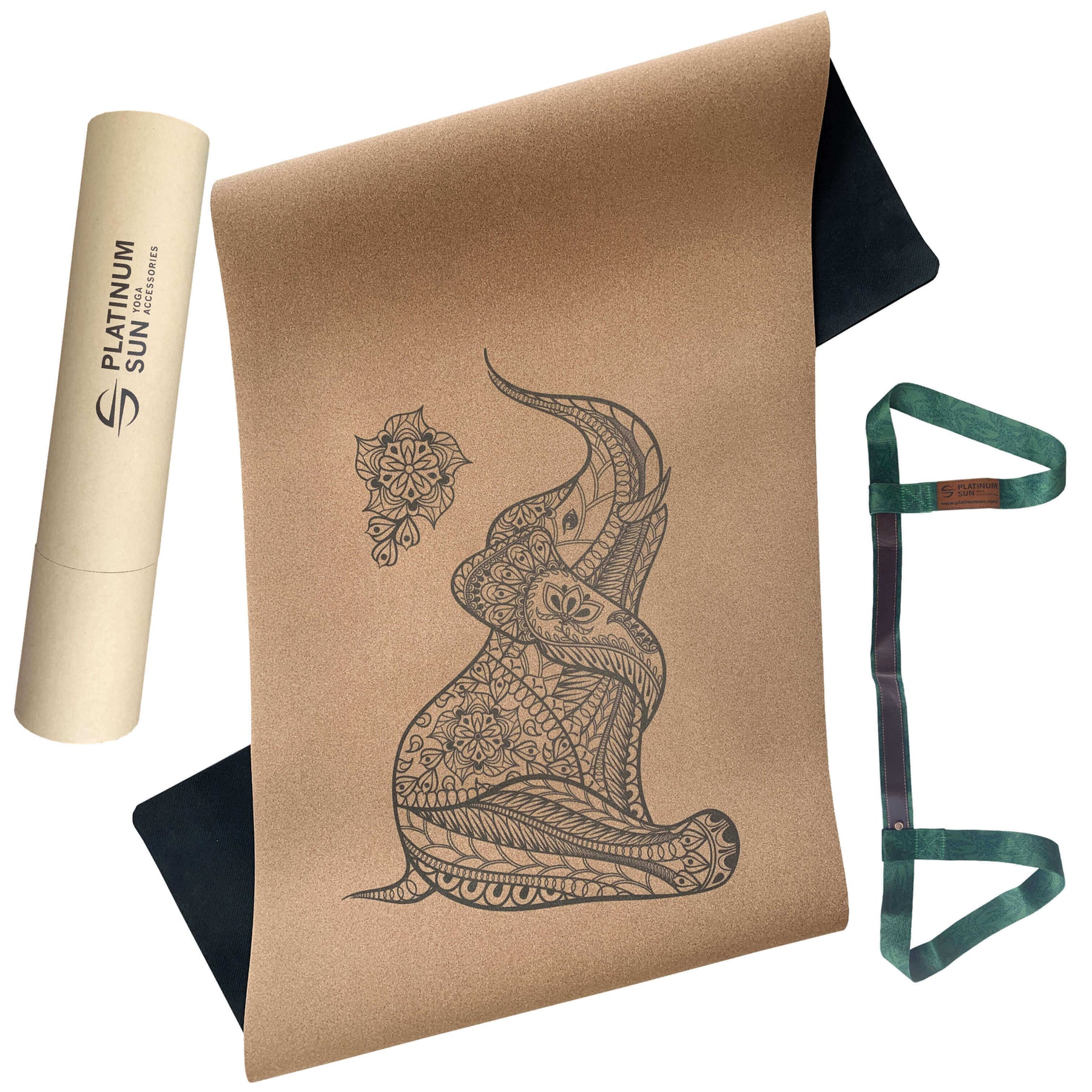 Slip Yoga Mat | Original Elephant – Platinum Sun