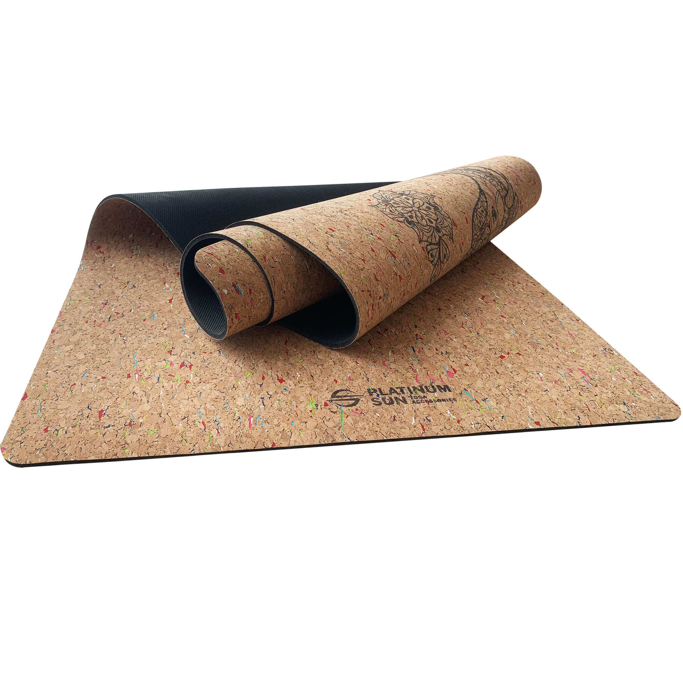 Non Slip Cork Yoga Mat | Colored Elephant